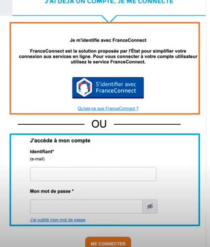 conexion au compte demande logement social