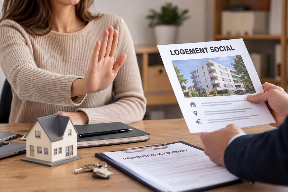 Personne refusant une proposition de logement social